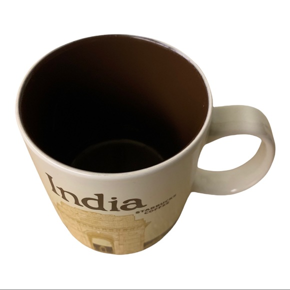 Starbucks 2013 India Cricket Global Icon City Collector Series 16oz Coffee Mug - Picture 2 of 7
